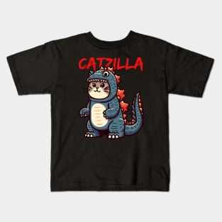 Catzilla Kids T-Shirt